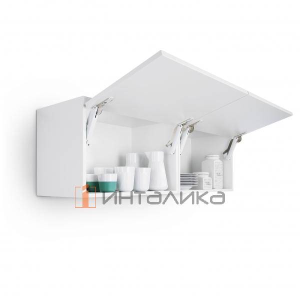 Комплект откидного подъемного механизма KESSEBOHMER FreeSpace P2O, тип D, для деревянных фасадов, серый – 3