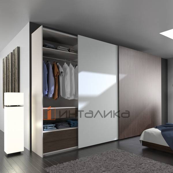 Система HETTICH Top Line XL для 2 дверей, B 600-2000мм, H до 3000мм, T 40-50 мм, G100, вес двери 30-80 кг, Silent System, L 2300 мм – 3