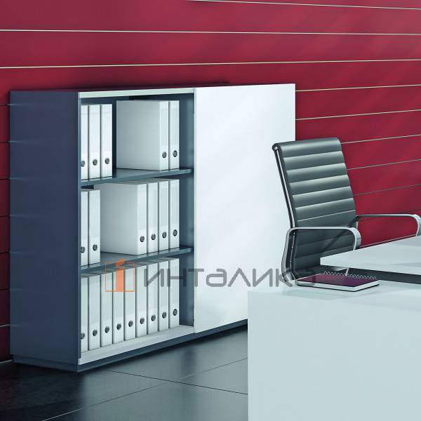 Система HETTICH Slide Line M для 1 двери вкладная навеска, B 450-1800мм I H до 2000мм I T 16-25мм I G 30кг с демпфированием для деревянных дверей, профиль AL 2500 мм под запрессовку	 – 4