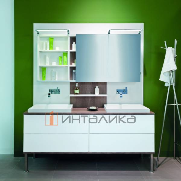 Система HETTICH Slide Line M для 2 дверей вкладная навеска, B 450-1800мм I H до 2000мм I T 16-25мм I G 30кг с демпфированием для деревянных дверей, профиль AL 2500 мм под прикручивание	 – 4