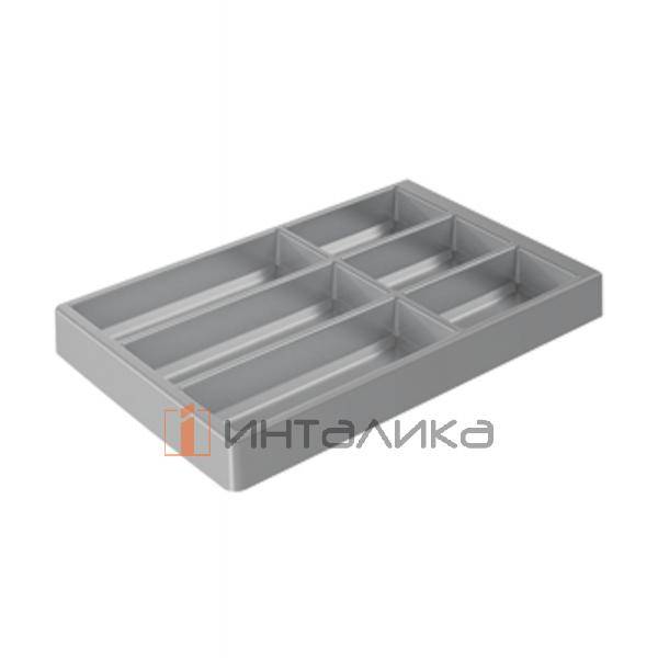 Организация HETTICH OrgaTray 470 для ящиков AvanTech You | ArchiTech, NL500, B326, T474, H50, пластик, серебристый – 1