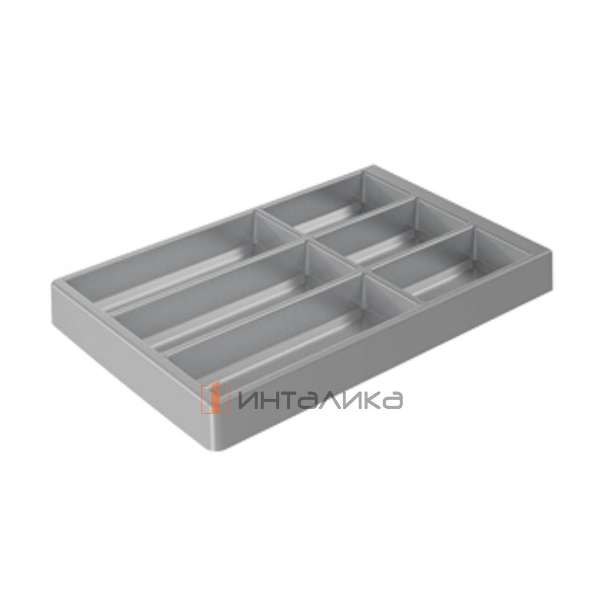 Организация HETTICH OrgaTray 490 для ящиков InnoTech Atira, NL470, KB450, 326х462х53, серебристый