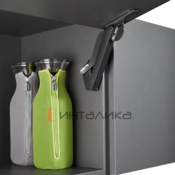 Силовые механизмы с рычагами KESSEBOHMER FreeSpace, тип D, крепления фасада, антрацит – 2