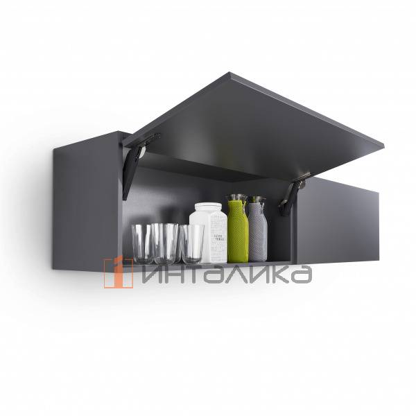 Силовые механизмы с рычагами KESSEBOHMER FreeSpace, тип D, крепления фасада, антрацит – 3