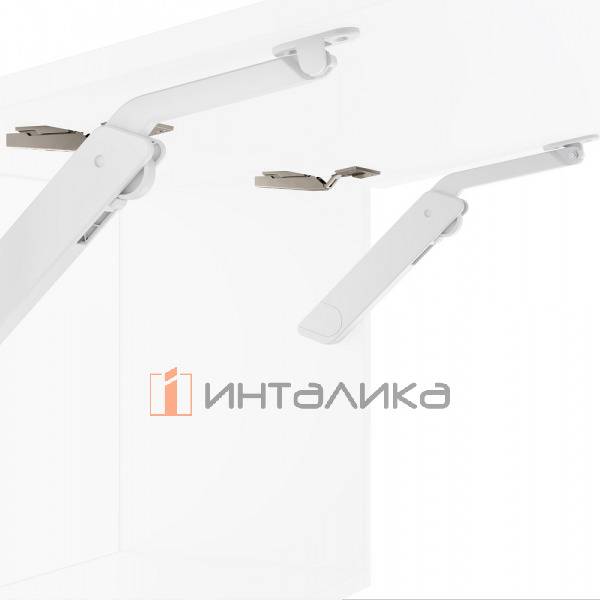 Комплект поворотного подъемного механизма KESSEBIHMER FREElight P2O | Touch Opening, тип B, с двумя силовыми механизмами, серый – 1