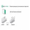 Превью Выдвижной механизм KESSEBOHMER Portero 250 с доводчиком на закрывание, одна ёмкость – 5