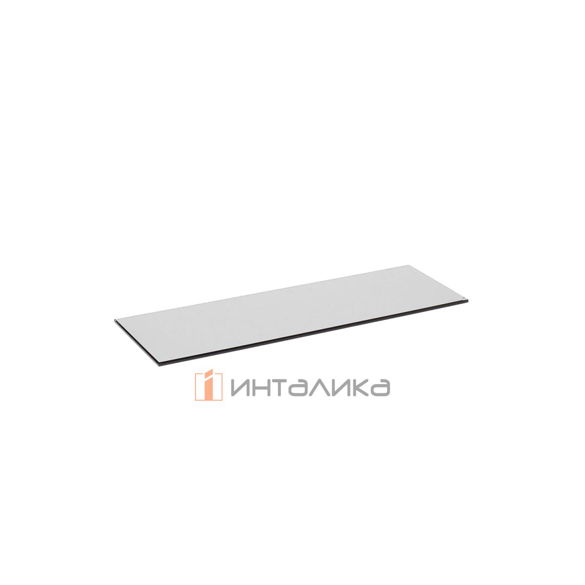 Декоративная накладка КЕССЕБЁМЕР / KESSEBOHMER Линеро Мозаик, для больших полок, матовое стекло, антрацит