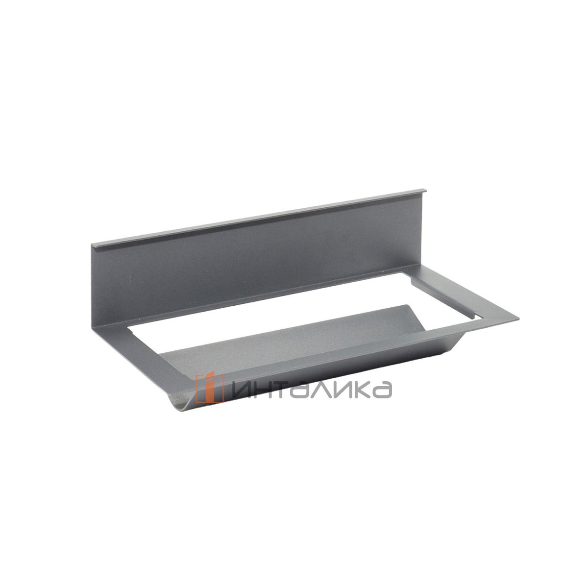 Держатель для бумажных полотенец КЕССЕБЁМЕР / KESSEBOHMER Линеро Мозаик, антрацит