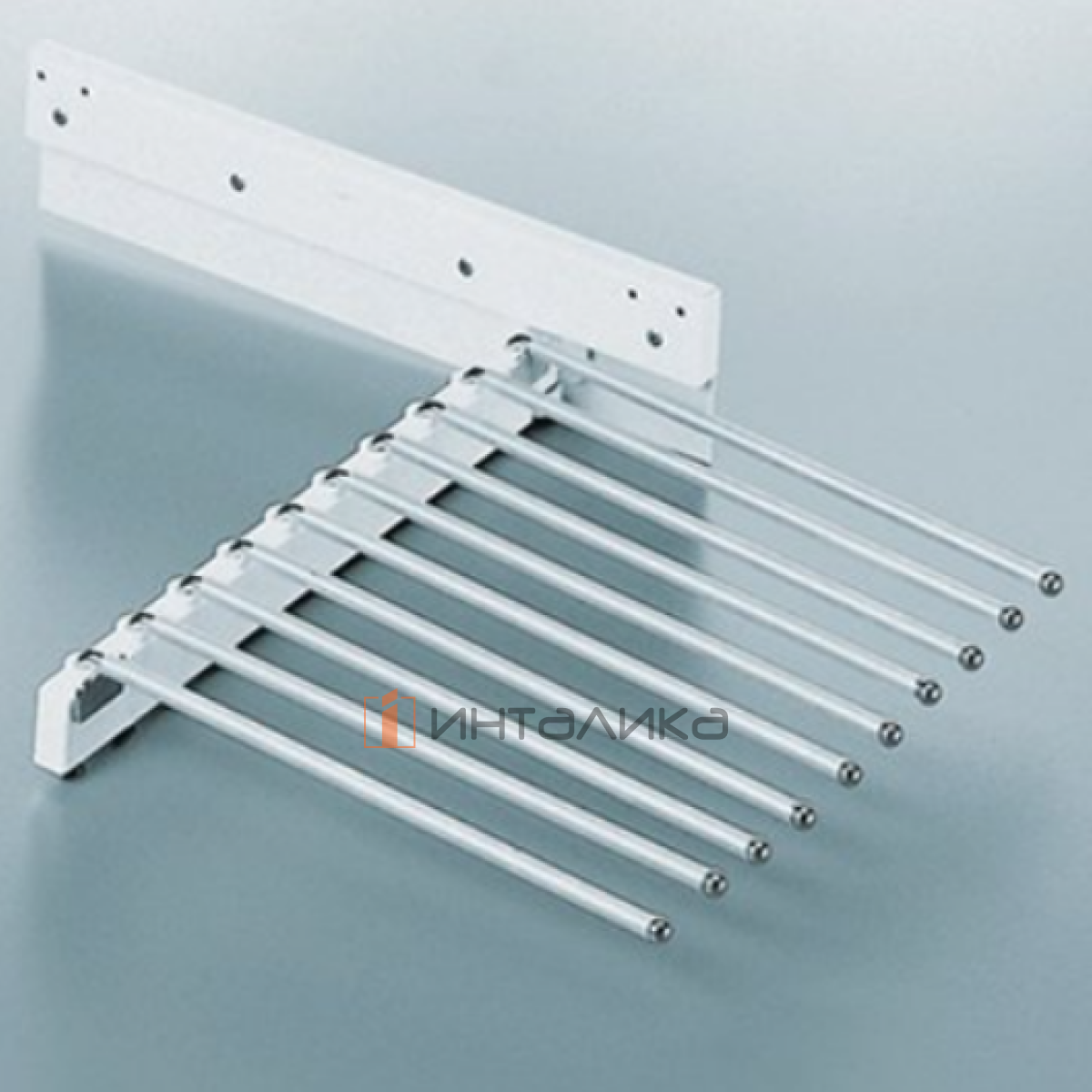 Держатель для брюк выдвижной 500 КЕССЕБЁМЕР / KESSEBOHMER, 465х505х100, хром