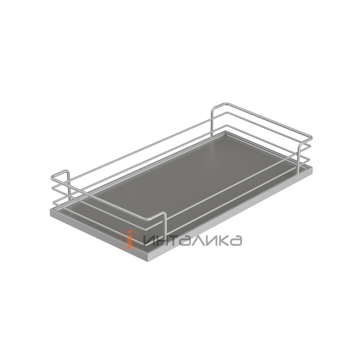 Полка внутренняя КЕССЕБЁМЕР / KESSEBOHMER Тандем II 600, Арена Классик, Антислип, титан