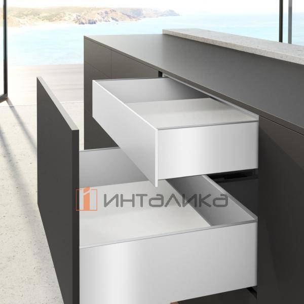 Внутренний ящик HETTICH AvanTech You Actro L Silent System полного выдвижения, H139, NL500, G40, B 600, белый – 3