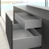 Превью Внутренний ящик HETTICH AvanTech You Actro S Push to Open Silent полного выдвижения, H139, NL270, G10, B 600, снаряжённый вес ящика 3-10 кг, серебристый – 1