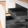 Превью Внутренний ящик стандартный HETTICH InnoTech Atira Quadro V6 Push to Open, полное выдвижение, B600, H70, NL260, G30, антрацит – 1