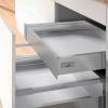 Превью Внутренний ящик стандартный HETTICH InnoTech Atira Quadro V6 Push to Open Silent полного выдвижения, B600, H70, NL420, G30, снаряжённый вес ящика 8-20 кг, серебристый – 1