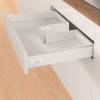 Превью Ящик с вырезом под мойку HETTICH InnoTech Atira Quadro V6 Push to Open Silent полного выдвижения, H70, NL470, G30, снаряжённый вес ящика 8-20 кг, белый – 1