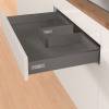Превью Ящик с вырезом под мойку HETTICH InnoTech Atira Quadro V6 Push to Open Silent полного выдвижения, H70, NL520, G30, снаряжённый вес ящика 8-20 кг, антрацит – 1