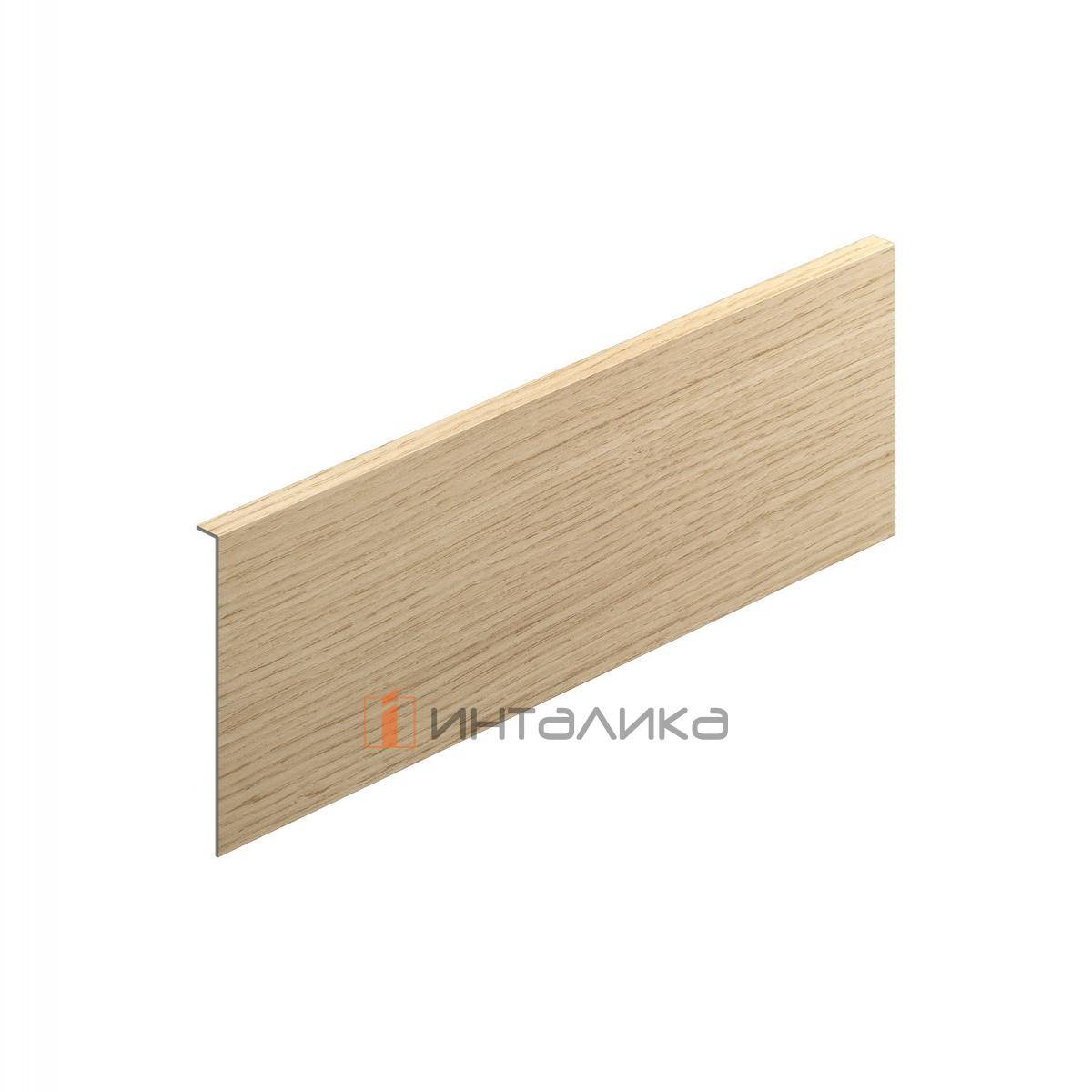 Накладка HETTICH DesignCape, комплект для ящика AvanTech You H101 мм, L1970 мм, под дуб, (V1)