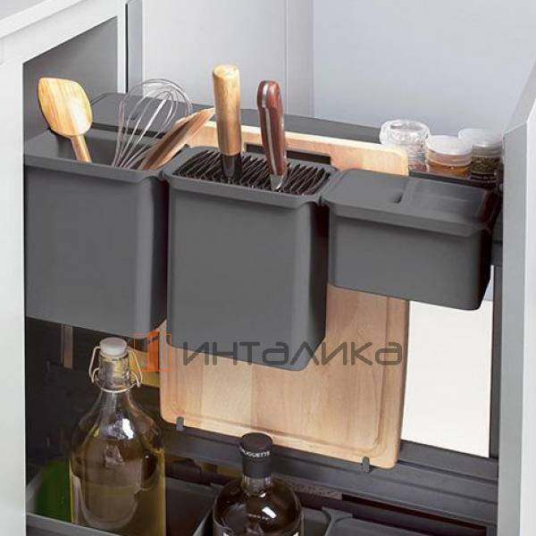 Организация для хранения KESSEBOHMER YouBoxx, набор №5 для Dispensa | Dispensa Junior 300, антрацит – 2