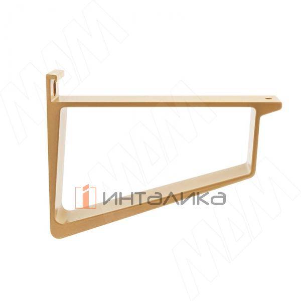 PIRO Менсолодержатель для деревянных полок, золото матовое (PIR.876A.9708) – 2