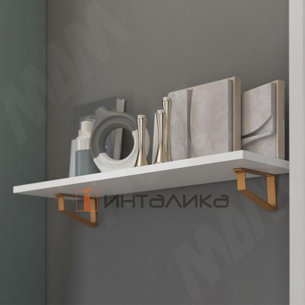 PIRO Менсолодержатель для деревянных полок, золото матовое (PIR.876A.9708) – 5