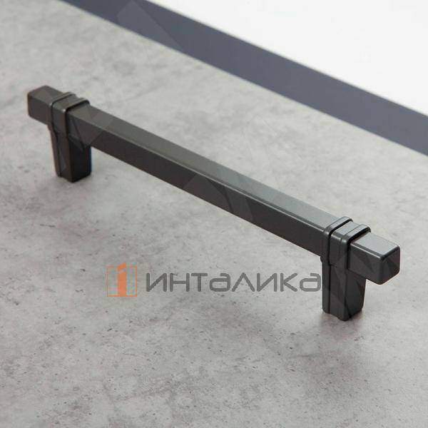 Ручка-скоба 128мм графит (WMN.853.128.00G9) – 3