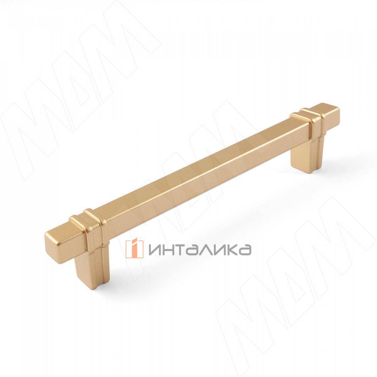 Ручка-скоба 128мм золото матовое (WMN.853.128.00F3)