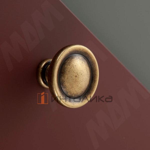 Ручка-кнопка D31мм бронза состаренная (WPO.841.031.00D1) – 3