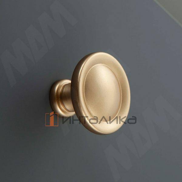 Ручка-кнопка D31мм латунь (WPO.841.031.006C) – 3