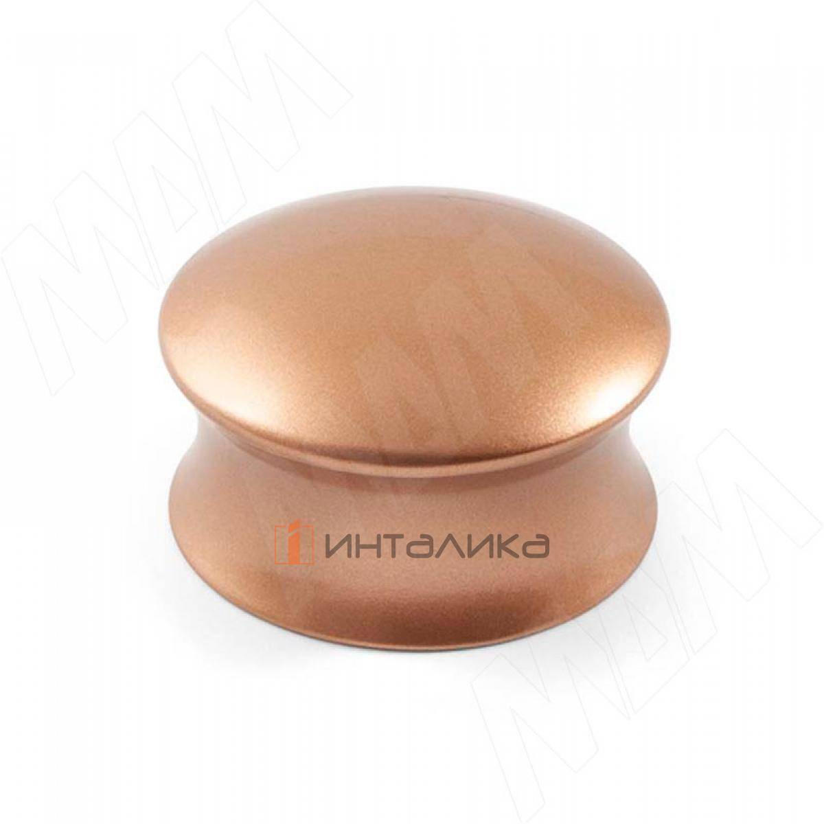 Ручка-кнопка D40мм медь (WPO.880.040.006D)