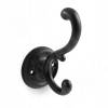 Превью Крючок двухрожковый черный матовый (WAP.804.000.00N4) – 1