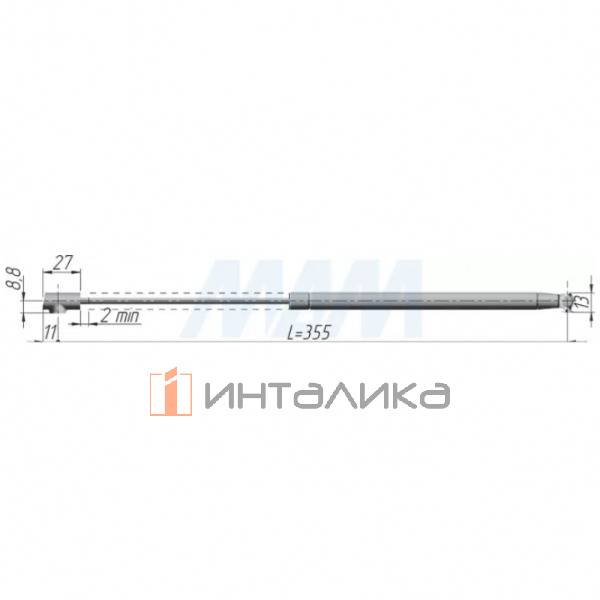 K12 лифт автом. откр., L=355, 110Н (48030490UZS) – 4