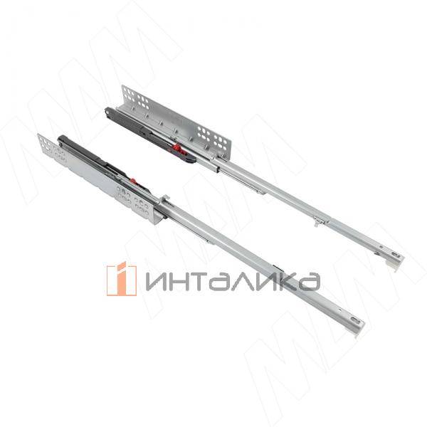 VEKTOR GFS B направляющие 500 мм, ниж. крепления с фиксаторами, полн. выдвижения, плав. закрывания (GFSB500ZN) – 2
