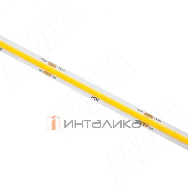 LUX, COB лента светодиодная, 336 диодов, 24V, 5 м, CRI 90, холодный белый 6000К, IP20, 8W/1м (LS24-COB-CW20-8) – 2