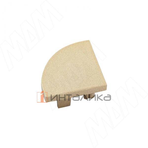 Заглушка торцевая для СМ1/CM2, золото матовое (LSPA-CAP-CM1/2-GL) – 1