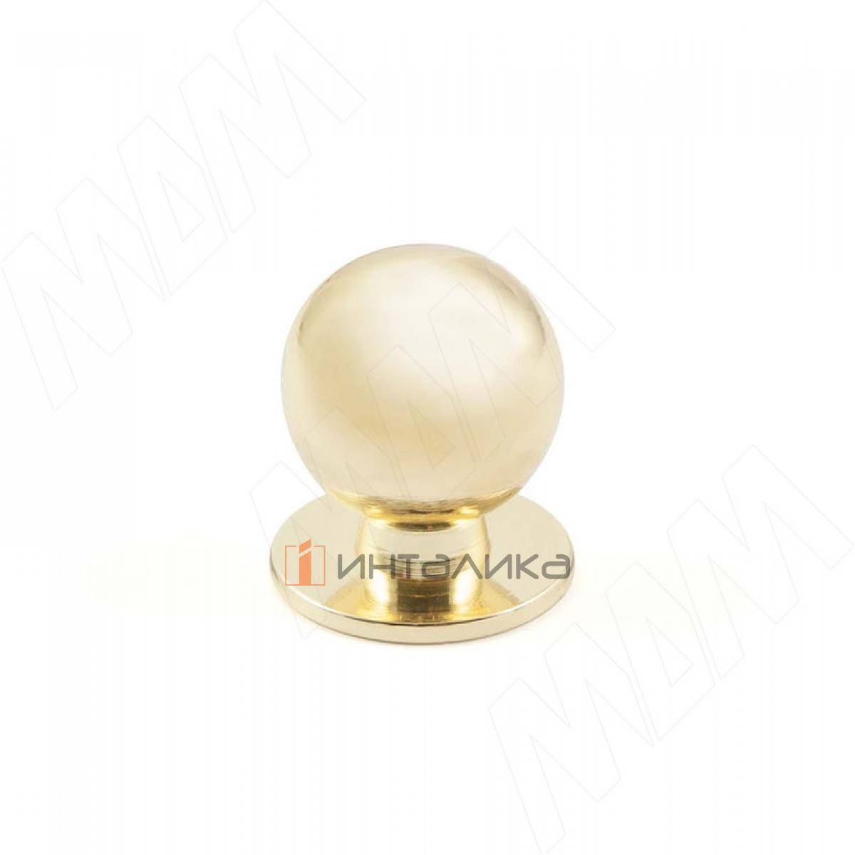 Ручка-кнопка D22мм золото (KH.08.000.PB)