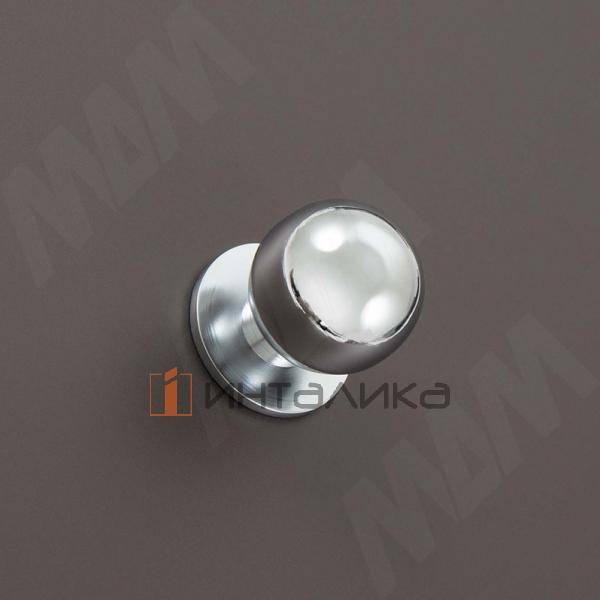 Ручка-кнопка D22мм хром (KH.08.000.PC) – 2