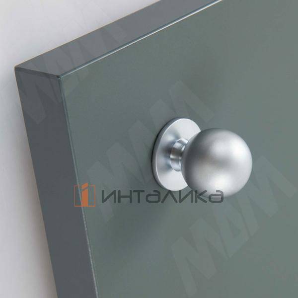 Ручка-кнопка D22мм хром матовый (KH.08.000.SC) – 2