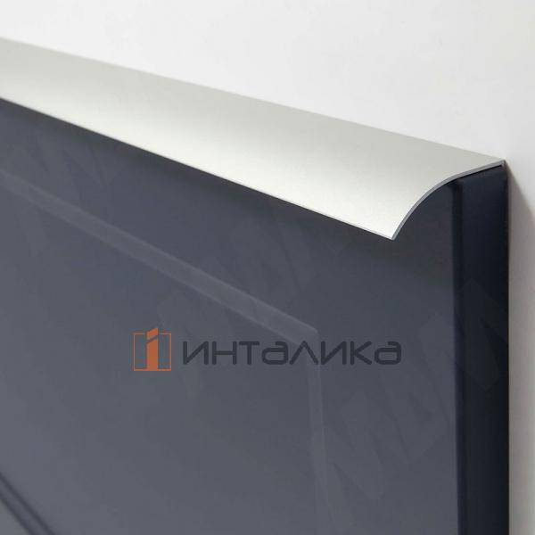 Профиль-ручка врезная для фасада 18мм, белый матовый (краска), L-3000мм (PH.RU08.3000.WHM PR) – 2