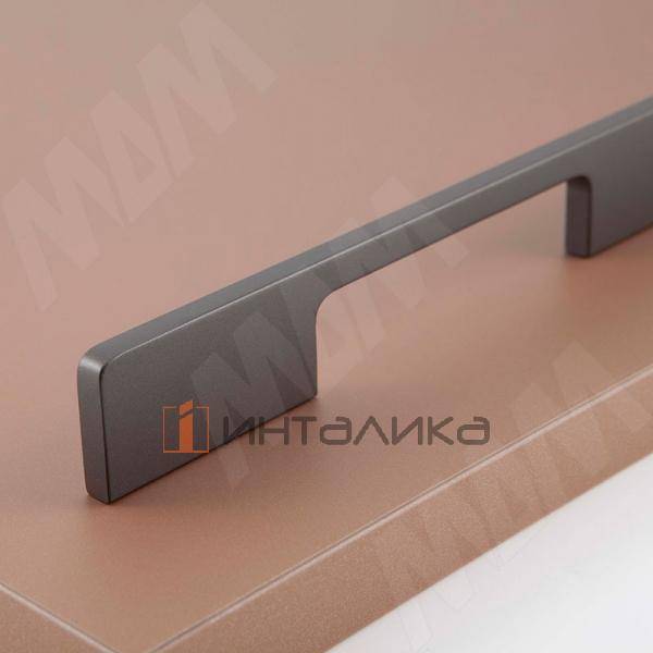 Профиль-ручка 128/160мм (L=192мм) графит (PH.CN01.128-160.GF) – 2