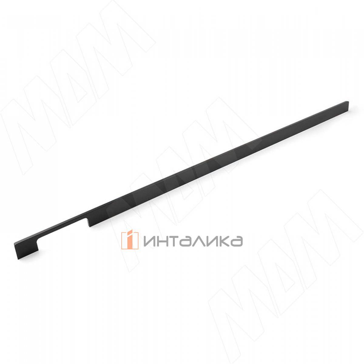 Профиль-ручка160/800мм(L=827мм)черныйматовый (PH.CN01.160-800.BLM)