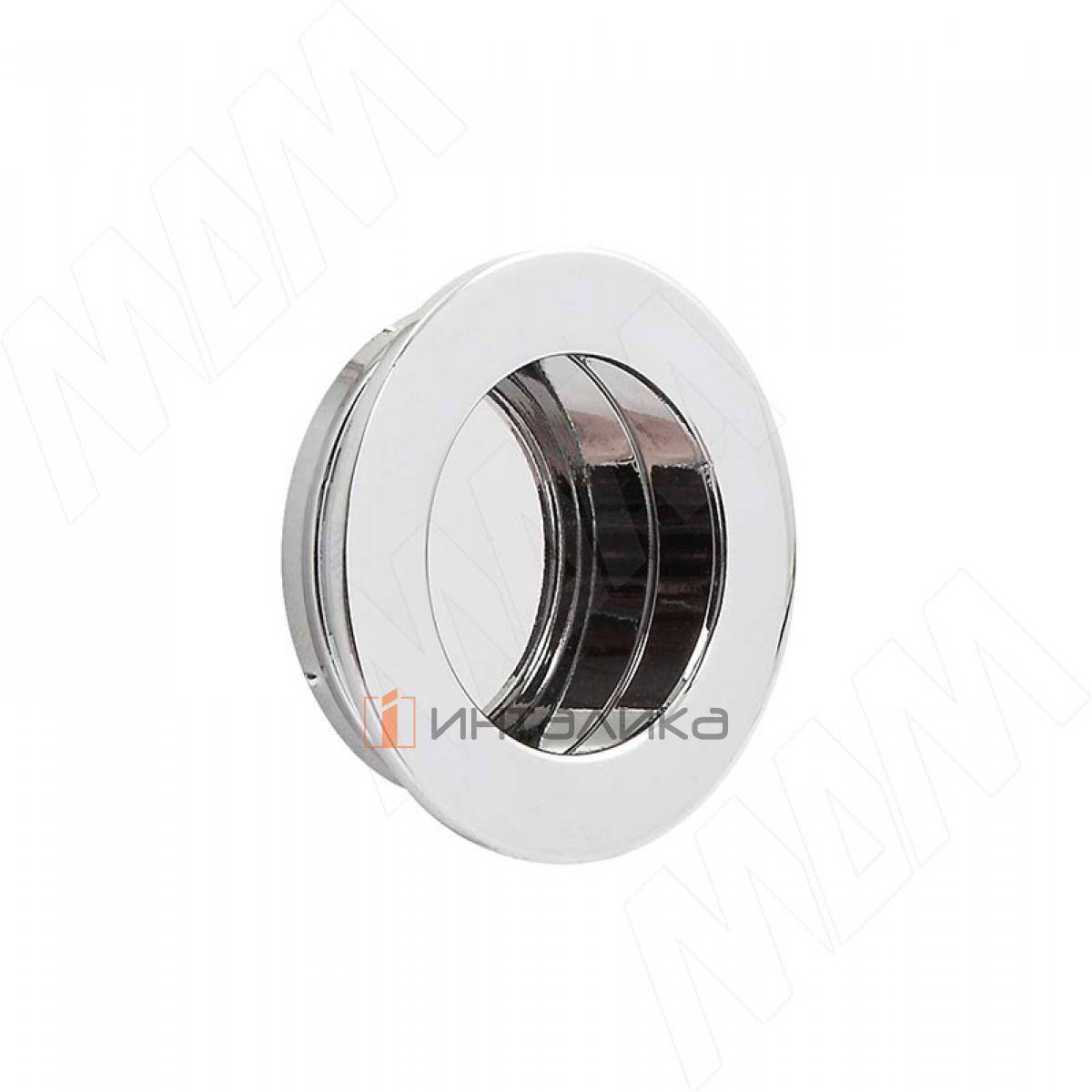 Ручка-раковина D40мм хром (SH.02.D40.PC)