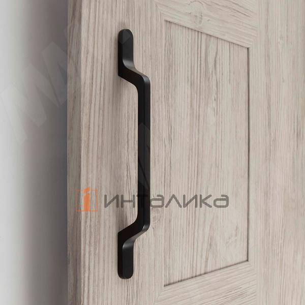 Ручка-скоба 128мм черный матовый (BH.17.128.BLM) – 2