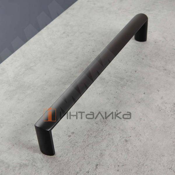 Ручка-скоба 160мм черный матовый (BH.25.160.BLM) – 2