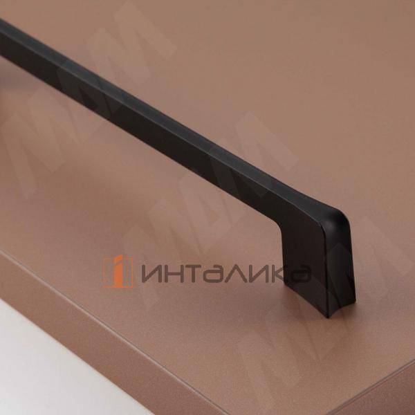 BAUNS Ручка-скоба 160мм черный матовый (C-2935.P61 RU) – 3