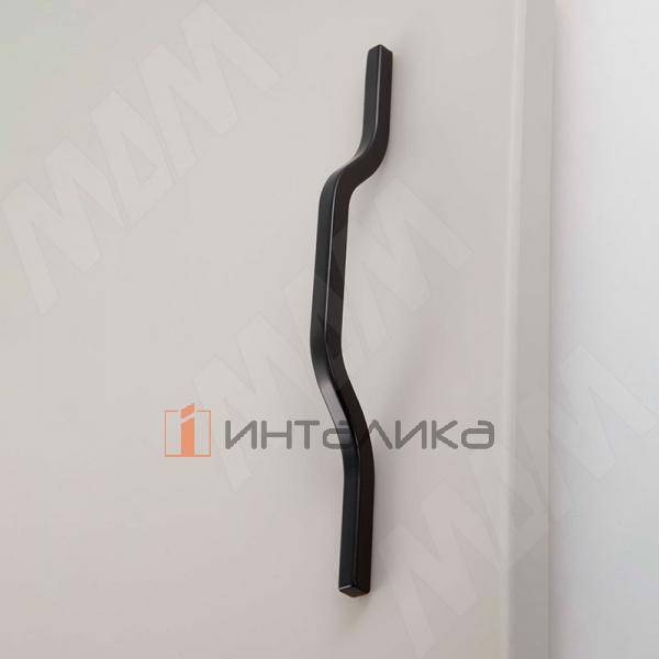 Ручка-скоба 160/192мм черный матовый (BH.62.160-192.BLM) – 2