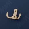 Превью Крючок двухрожковый золото матовое (HK.18.GA) – 2