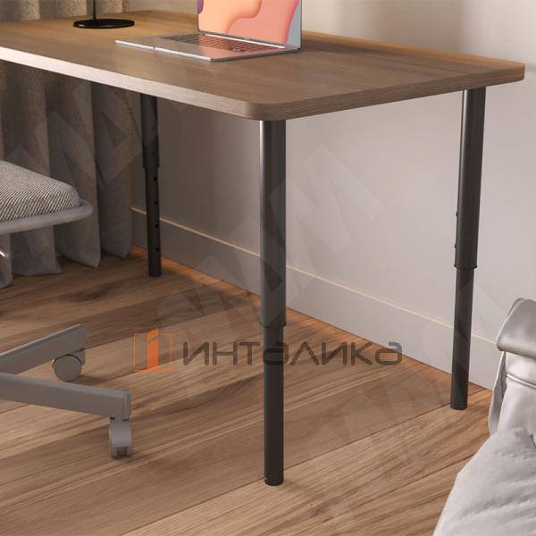 Авила опора для стола телескопическая D40, H440-620 мм, черный (AVD40/440-620 BLC) – 4