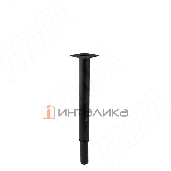 Авила опора для стола телескопическая D40, H440-620 мм, черный (AVD40/440-620 BLC) – 2