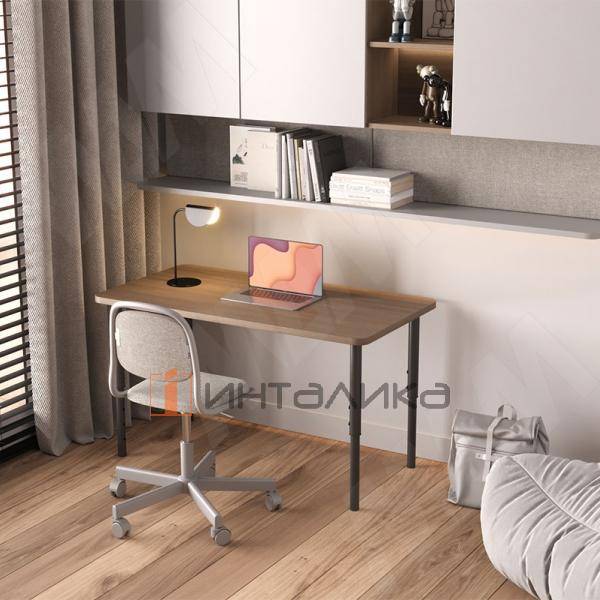 Авила опора для стола телескопическая D40, H440-620 мм, черный (AVD40/440-620 BLC) – 5