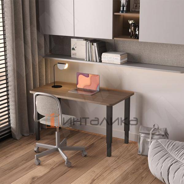 Ивиса опора для стола телескопическая 50х50, H460-620 мм, черный (IV50X50/460-620 BLC) – 4